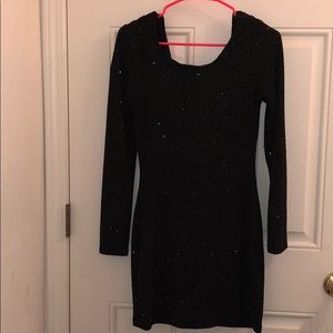Women’s Black Homecoming Black Dress